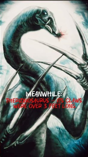 The Dinosaur With 3-Meter Claws 🩸 Not a Hunter… a Butcher