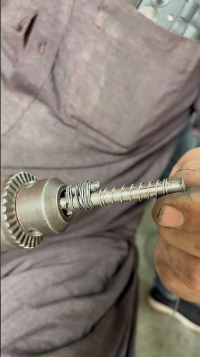 Amazing Spring Making with Simple Drill Machine🔥 #springmaking #shorts