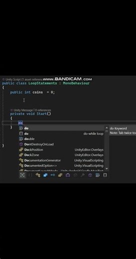 Can you code a Do While Loop in Unity Scripting #9: #unity #gamedev #unitytutorial #csharp