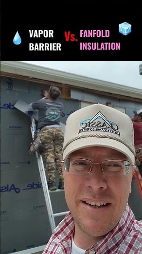 Fanfold Insulation: Provides thermal protection and a second barrier to keep out the elements. 💜