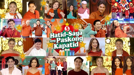 TV5 #ChristmasStationID 2024 | Samahan n'yo kaming damhin ang diwa ng Pasko. This holiday season, patuloy kaming maghahatid ng ligaya, pag-asa, at inspirasyon. Sama-sama nating salubungin ang panahon ng pagmamahalan, pagbibigayan, at pasasalamat mula sa aming tahanan hanggang sa inyo, dahil #HatidSayaAngPaskongKapatid!🌟 #PaskongKapatid #TV5StationID | TV5