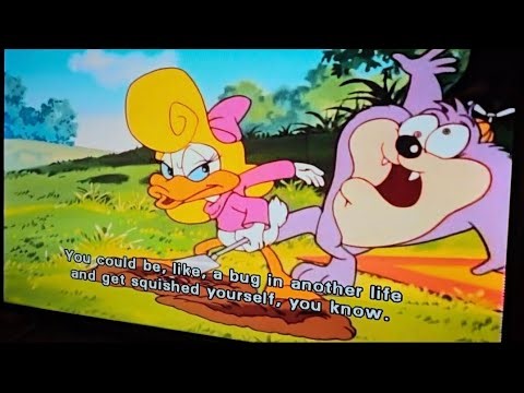 Reincarnation Talk in Tiny Toon Adventures