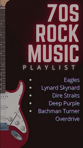 Classic 70s rock Playlist with the 60s DJ