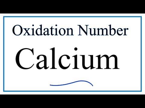 How to find the Oxidation Number for Calcium (Ca)