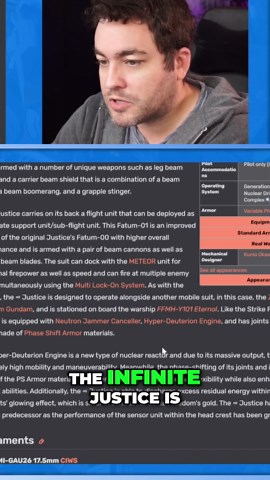 Infinite Justice Gundam: Insane Weaponry & Design