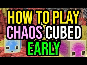How To Play Chaos Cubed Update Early In Minecraft Bedrock & Java! (Sulfur Cube & Caves!)
