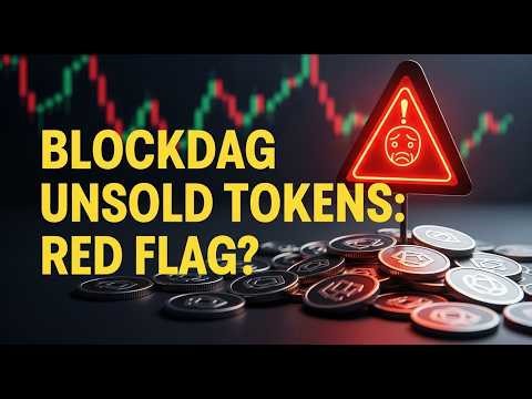 Blockdag Unsold Tokens: Red Flag? #Blockdag #Update 41