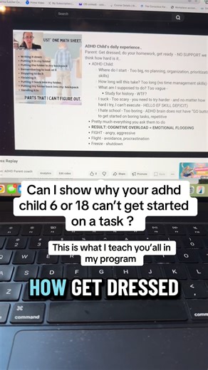 Allison Solomon on Instagram: "Struggling to get your ADHD child to start anything? Homework. Chores. Getting dressed. Logging on. You ask. You remind. You negotiate. And still… nothing happens. This isn’t laziness. This isn’t defiance. This is a brain that can’t find the starting line. Last night, in my ADHD parenting class (open to everyone), I showed parents exactly why task initiation breaks down and what actually works to get kids moving without yelling, bribing, or melting down. What you’r