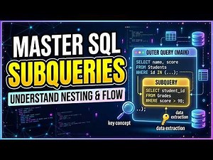 SQL Subqueries Made Easy | Nested SELECT Statements Explained