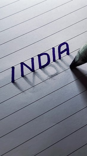 INDIA 🧡🤍💚 #Art #INDIA | Chandan Art Academy