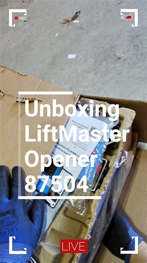 POV footage unboxing a brand-new LiftMaster 87504 opener — one of the smartest, quietest garage door openers available today. This model features built-in myQ, corner-to-corner LED lighting, and a smooth DC motor built for long-term performance. If you’re considering upgrading your opener, this is one of the top units you can install on your home. Call or text 314-400-8133 to schedule your installation, or book online today for garage door repair or replacement in St. Louis County, St. Charles C