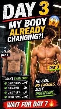 3 Days In And My Body Is Changing Fast ? 😱