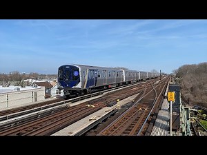 MTA NYC Subway R46, R179, & R211 A Trains On The Far Rockaway Branch (4/4/23)
