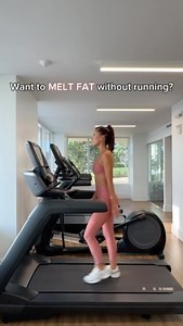MELT FAT W/ WALKING🚶🏻‍♀️— my go-to treadmill series for weight loss! Increasing my steps daily from 3-4K average to 10k literally changed not only my body but my LIFE. Along with the of course physical benefits walking has it also has sooo many mental benefits and is great for the mind. Hitting my daily 10k step goal has seriously leaned out my body, slimmed my legs and overall has me feeling like the most confident version of me. I also started incorporating this specific treadmill, walk inte