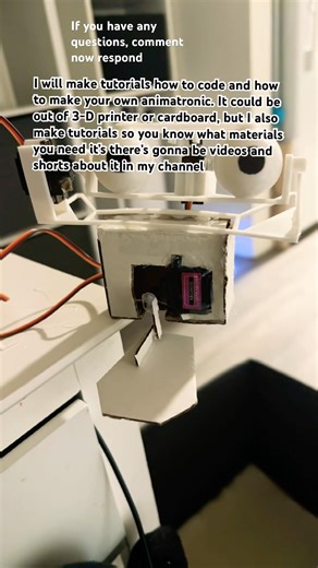 How to make an animatronic tutorial #animatronic #fnaf #tutorial#fyp