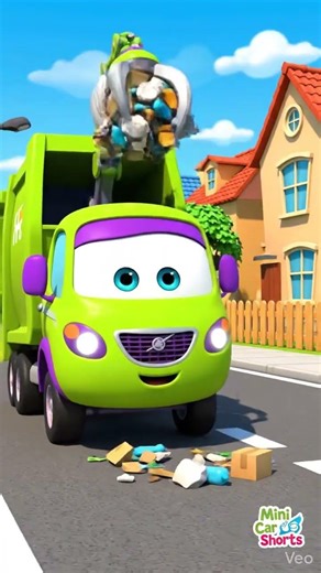 The Hungry Garbage Truck 🚛♻️ | Recycling Cartoon for Kids | Turning Trash into Toys!