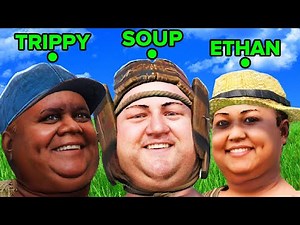I played Rust with 3 FAT Americans (ft. Soup, Trippy, Ethan)