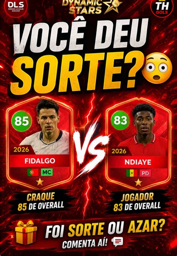 O Dynamic Stars acabou! 👀 Agora eu quero saber a verdade… Qual foi o MELHOR e o PIOR jogador que você conseguiu nesse evento? 👇 Conta nos comentários! #dls26 #dreamleaguesoccer #dls #futebol #gamingvideos
