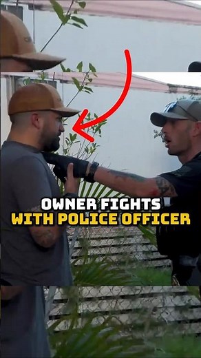 Property Owner Fights With Sheriff... @PattymayoTv