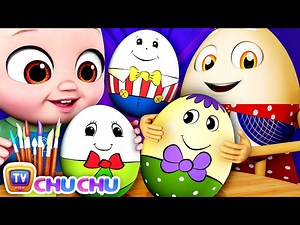 The Humpty Dumpty Game - ChuChu TV Baby Nursery Rhymes & Kids Songs - Videos For Kids
