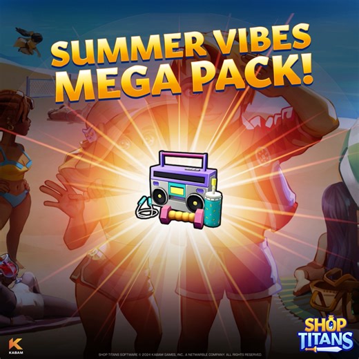 2.1K views · 47 reactions | Pump up the music and get ready for a good time with the Summer Vibes Mega Pack! | Shop Titans | Facebook