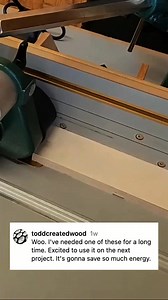 24K views · 39 reactions | That “finally got one” feeling  @toddcreatedwood just added the G4173 Power Feeder to the shop lineup, and we already know it’s about to be a game changer. Less effort, cleaner cuts, way more efficiency. Big wins sometimes come in small packages | Grizzly Industrial, Inc. | Facebook