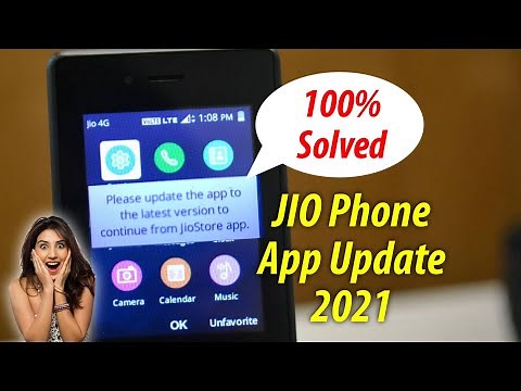 Jio Phone App Update 2021 Problem 100% Solved l Jio phone app update kaise kare l HindiMeFast