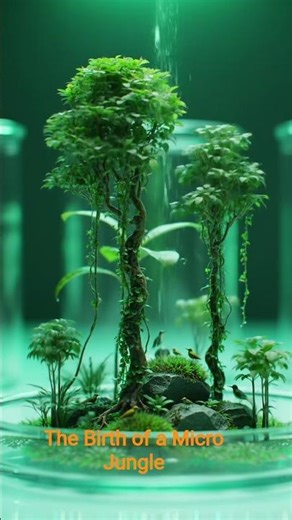 The Birth of a Micro Jungle. #shorts ##shortvideo #birth