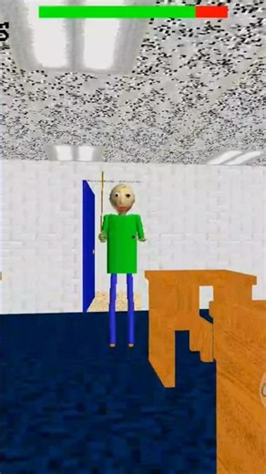 Getting 6/7 Notebooks in Baldi’s Basics… #shorts #memes #sixseven #baldi #subtoknockgames