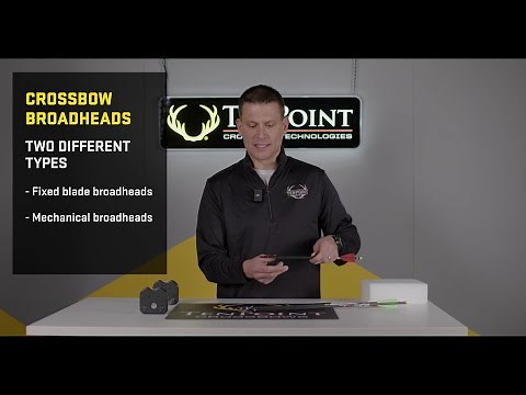 New Crossbow Buyer Considerations: Broadhead Selection | TenPoint Crossbows