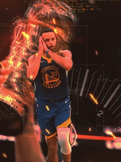 Curry x Bang Bang: NBA Edits Fire Effect