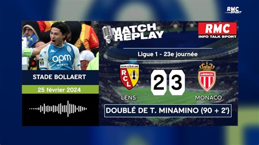 Lens 2-3 Monaco : le goal replay d'un match totalement fou