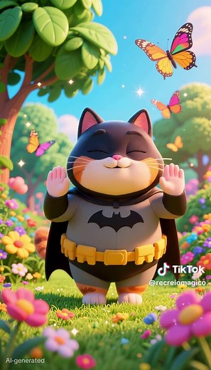 BatCat Dance: Cute Cartoon Cat Song for Kids