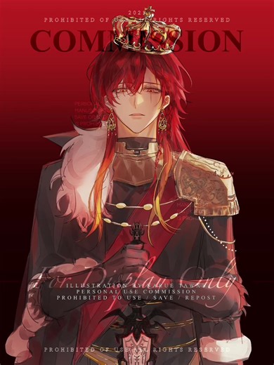 #commission rough color