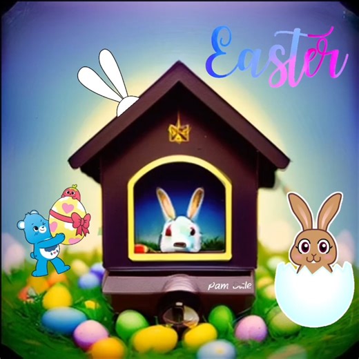 The Easter Bunny. | Pam's Gifs and Videos
