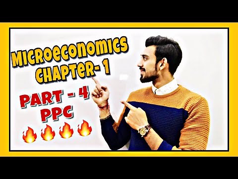 Introduction to microeconomics | PPC : production possibility curve | Economics | class 11 | part 4