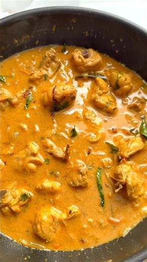 Malabar Chicken Curry with Coconut Milk 🤤😋👌 Easy Recipe #ytshorts #malabarrecipe #recipe #keralafood