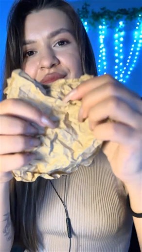 ASMR no talking | Paper crumpling | You will feel this sound😳
