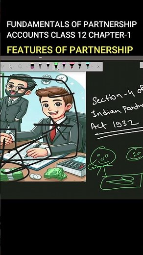 Fundamentals of partnership Accounts class 12 Animated 3 #accountsclass12 #partnership_accounts