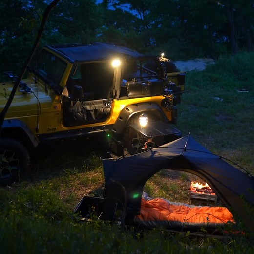 15K views · 263 reactions | 24 hour live in my Jeep Wrangler - solo car camping! | Yoyocamp | Facebook