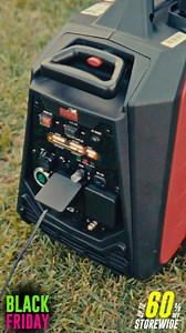 ⚡It's BLACK FRIDAY! BIG SAVINGS on Generators! ⚡ Redback RB4.5 Portable Inverter Generator $1,444 🔌 With 4500W output, you'll have clean, reliable power for caravans, campsites and remote work 🔌 Advanced EFI technology delivers maximum efficiency, lower emissions and over 6 hours runtime. 🔌 Built to power your entire caravan, even the air-con, with ease and minimal fuel use, keeping you comfortable wherever you travel. 👉 Secure your Black Friday savings before the promotion ends on 30th Nove