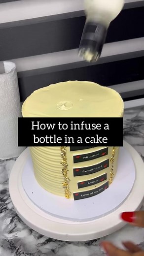 How to Make Infused Cake with a Bottle by Bakes_by_Lavender
