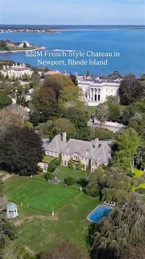 Sotheby's International Realty on Instagram: "Step into Gilded Age grandeur with this iconic chateau, where timeless French-inspired architecture, refined interiors, and manicured gardens meet modern luxury behind private gates. Extraordinary property of the day represented by Paul Leys and David Huberman of @gustavewhitesir. Comment “info” to receive the link to this listing."