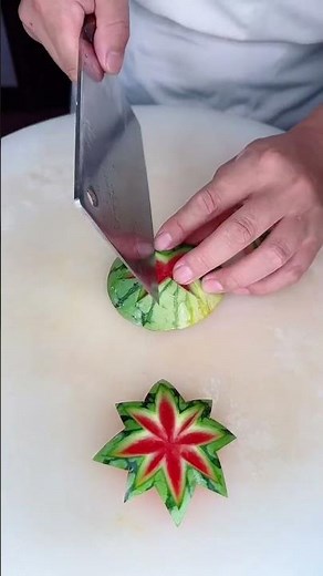 #Douyin Food Recommender #Culinary Skills #Watermelon #Douyin Food #IWantToGoViral #FruitPlatter #