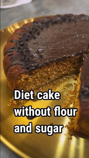 Healthy Flourless Cake | No Sugar, No White Flour | Sweetened with Grape Molasses, Tahini & Honey