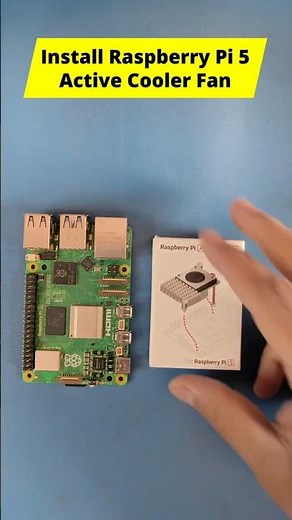 Raspberry Pi 5 OVERHEATING? FIX with Active Cooler Fan