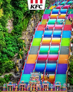 272 colourful steps into a limestone cave is a wonder you can find Only In Malaysia. So is the KFC Cheezy Wedges - our very own delicious wonder. Get it via kfc.com.my or KFC app and remember to choose Self Collect to skip the queue. Jom Cheezy Cheezy Malaysia today! | KFC