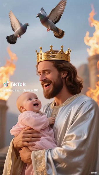 Jesus and baby #jesus #baby #tik tok #jesuslovesyou#cutebaby #babyboy #godlovesyou