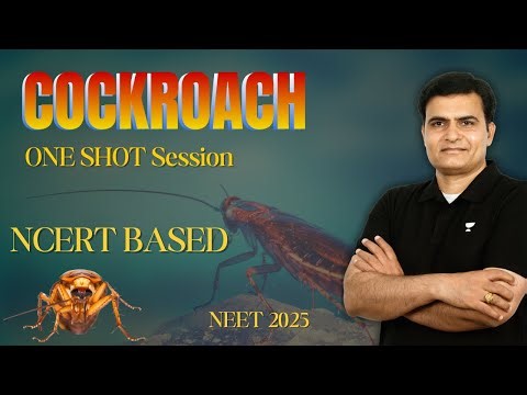Cockroach | NEET 2025 | One Shot Session | PB Sir | Kota Pulse By Unacademy