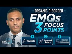 How to Answer Organic Condition Questions in The MCQ RANZCP Exam